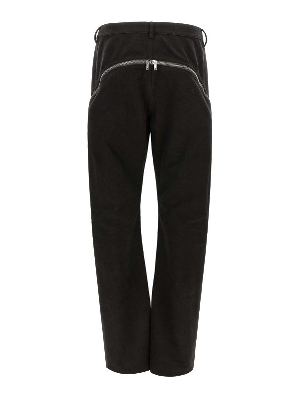 RICK OWENS: ベルボトムジーンズ online - フレアジーンズ - 黒