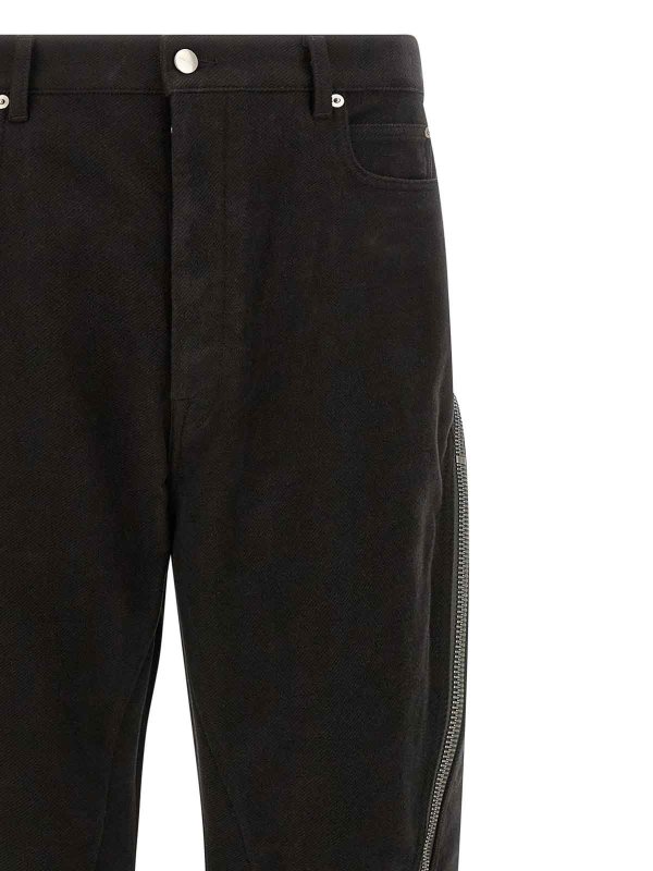 The Best Shops RICK OWENS: ベルボトムジーンズ - フレアジーンズ - 黒