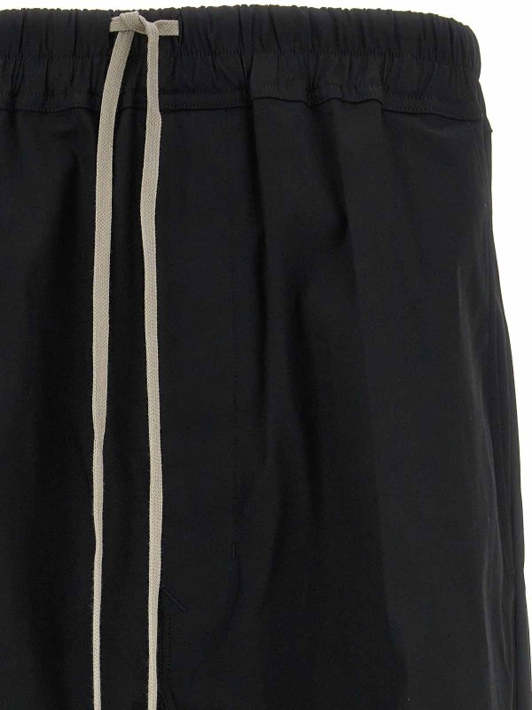 The Best Shops RICK OWENS: casual trousers - drawstring cropped