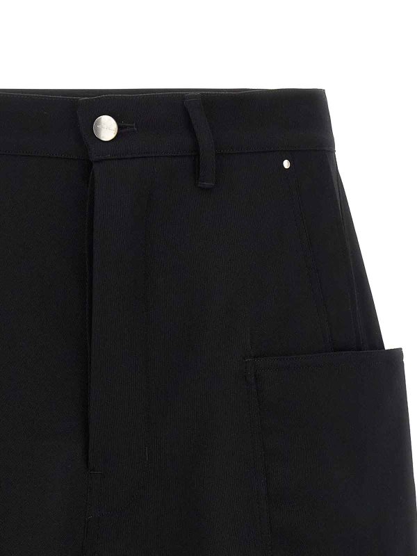 The Best Shops RICK OWENS: トラウザーショーツ - ショートパンツ - 黒