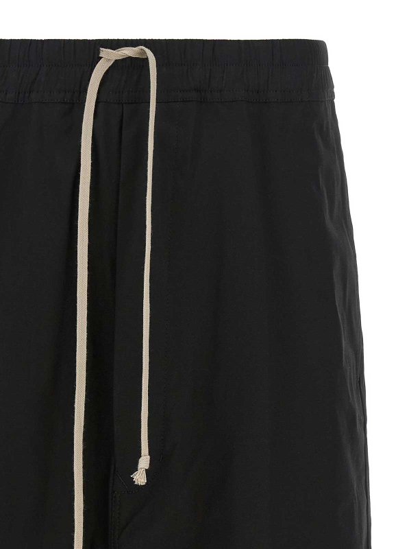 The Best Shops RICK OWENS: トラウザーショーツ - ショートパンツ - 黒