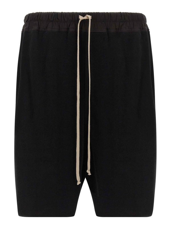 RICK OWENS: トラウザーショーツ - ショートパンツ - 黒