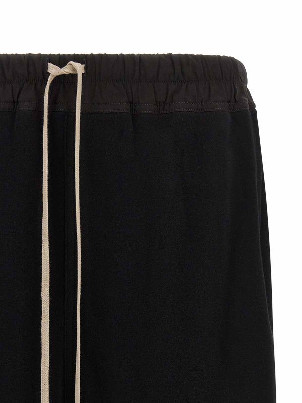 The Best Shops RICK OWENS: トラウザーショーツ - ショートパンツ - 黒