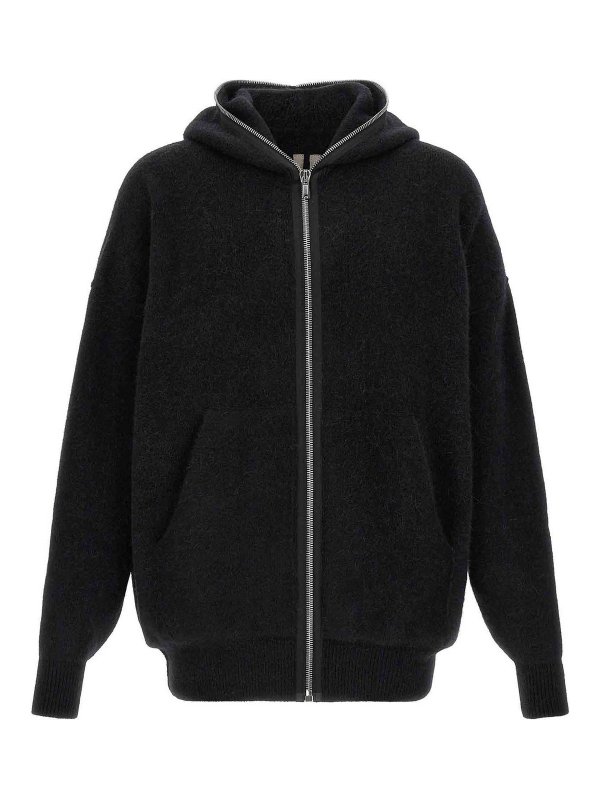 RICK OWENS: スウェット＆セーター - スウェットシャツ/セーター - 黒