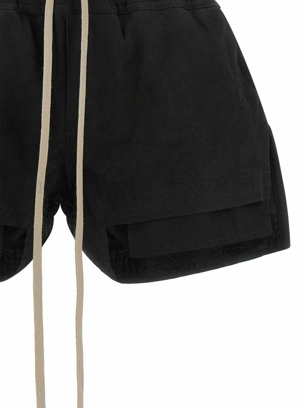 The Best Shops RICK OWENS: トラウザーショーツ - ショートパンツ - 黒