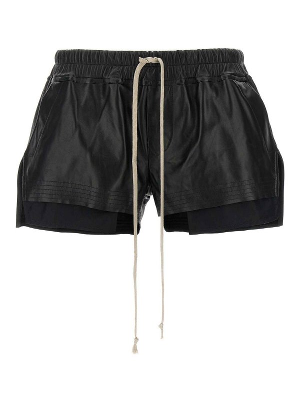 RICK OWENS: トラウザーショーツ - ショートパンツ - 黒
