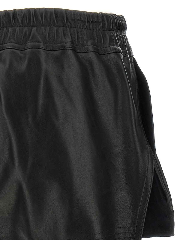 ショートパンツ - 黒 shop online: RICK OWENS