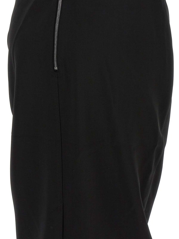 膝丈ドレス - 黒 shop online: RICK OWENS