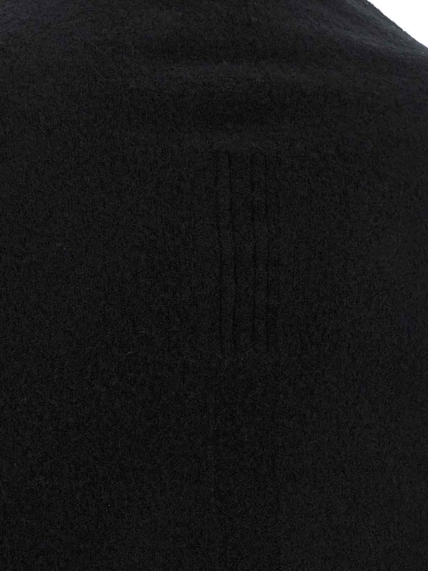 Rundhalspullover - Schwarz shop online: RICK OWENS