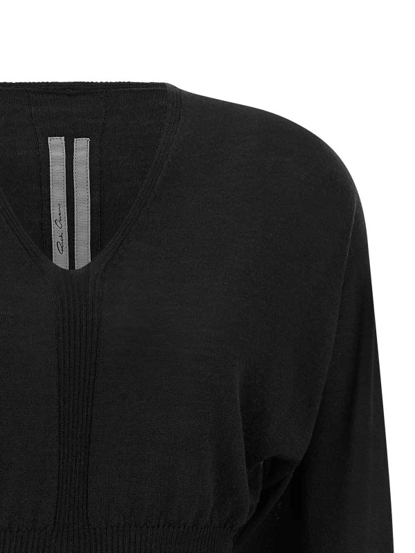 The Best Shops RICK OWENS: Tops & Tank tops - v cropped