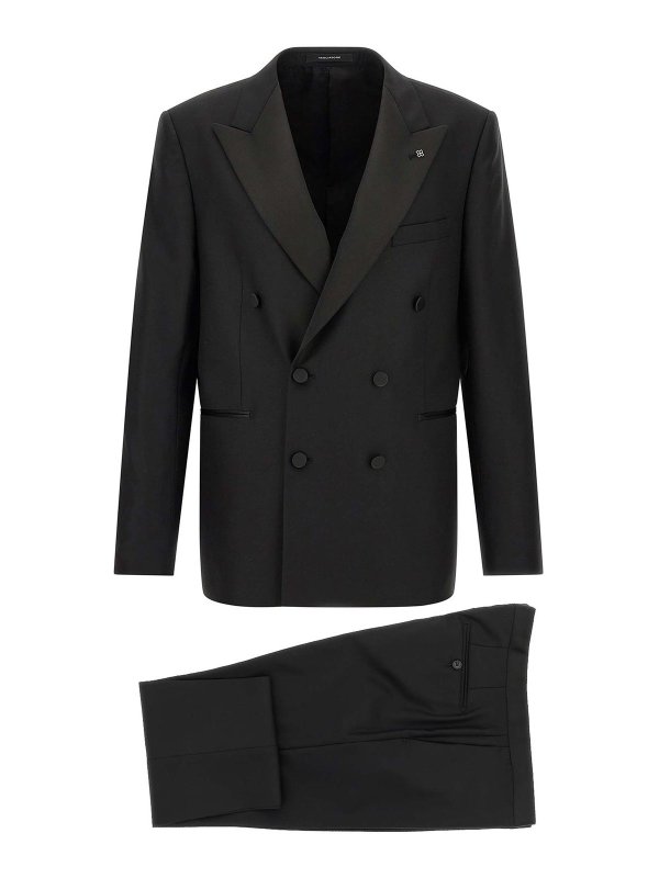 TAGLIATORE: Vestidos de gala - Traje - Negro