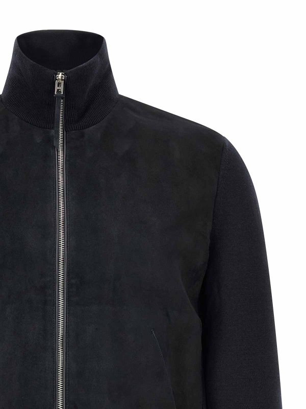 The Best Shops TOM FORD: cardigans - Two-material cardigan