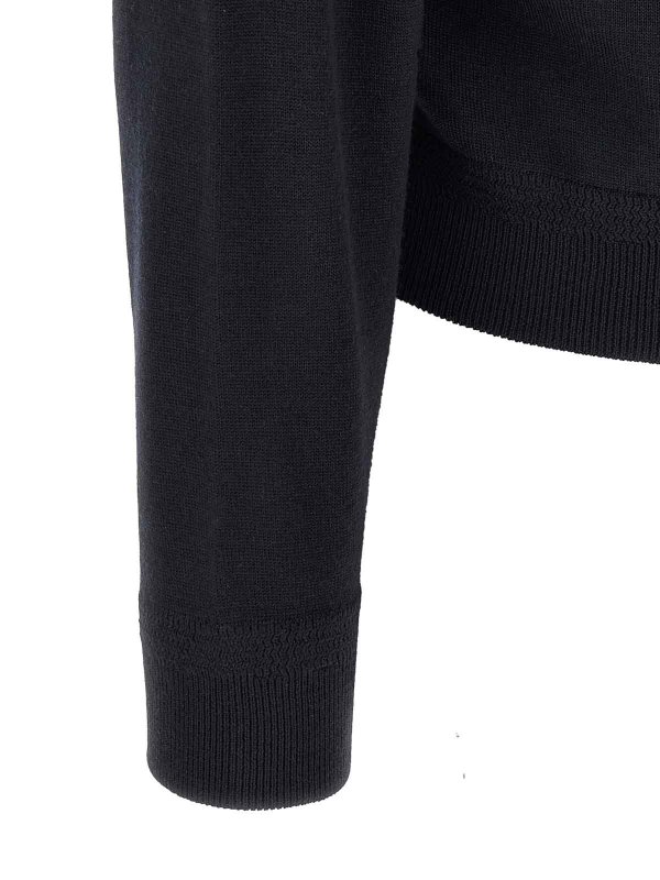 Two-material cardigan shop online: TOM FORD