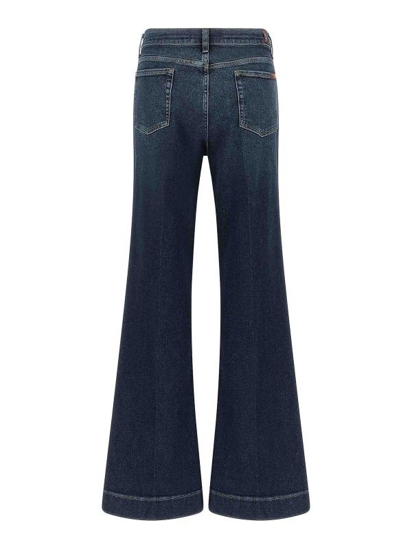 7 FOR ALL MANKIND: ベルボトムジーンズ online - フレアジーンズ - ブルー