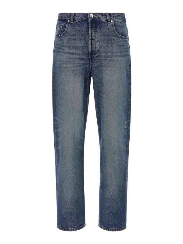 A.P.C.: straight leg jeans - fairfax