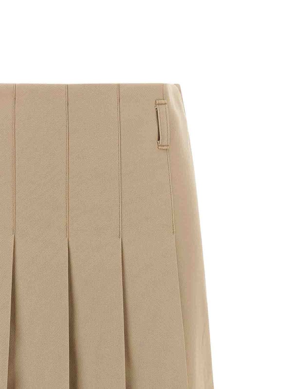 The Best Shops A.P.C.: Knee length skirts & Midi - Pleated skirt