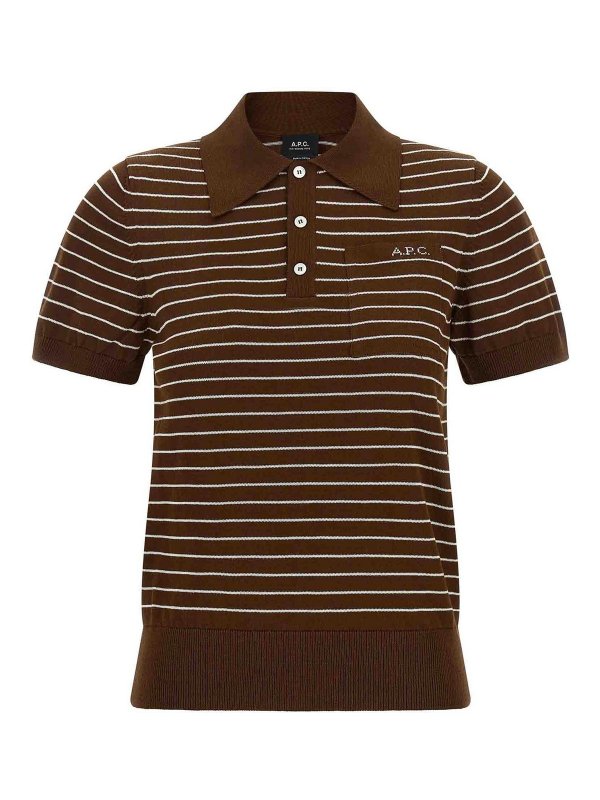 A.P.C.: Polos - Polo - Marrón