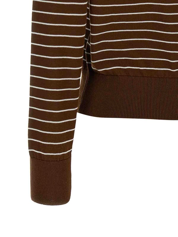 Suéter Cuello Redondo - Marrón shop online: A.P.C.