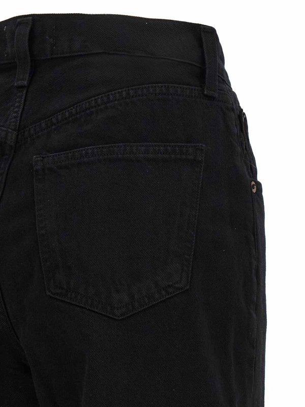 ストレートジーンズ - 黒 shop online: AGOLDE