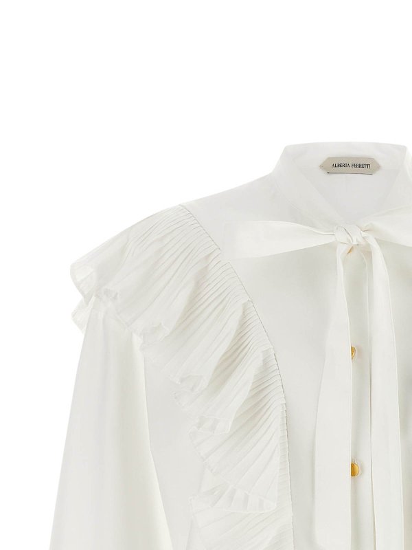 The Best Shops ALBERTA FERRETTI: Camisas - Camisa - Blanco