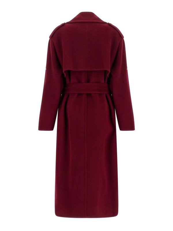 ALBERTA FERRETTI: トレンチコート online - トレンチコート - 赤