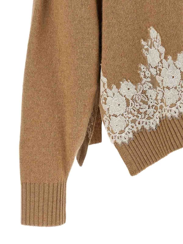 カーディガン - ブラウン shop online: ALBERTA FERRETTI