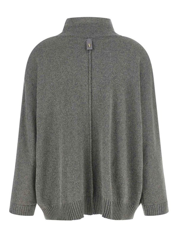 ALBERTA FERRETTI: crew necks online - Central stitching sweater