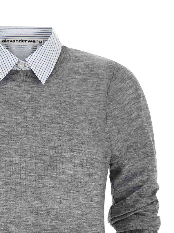 The Best Shops ALEXANDER WANG: Camisas - Camisa - Gris