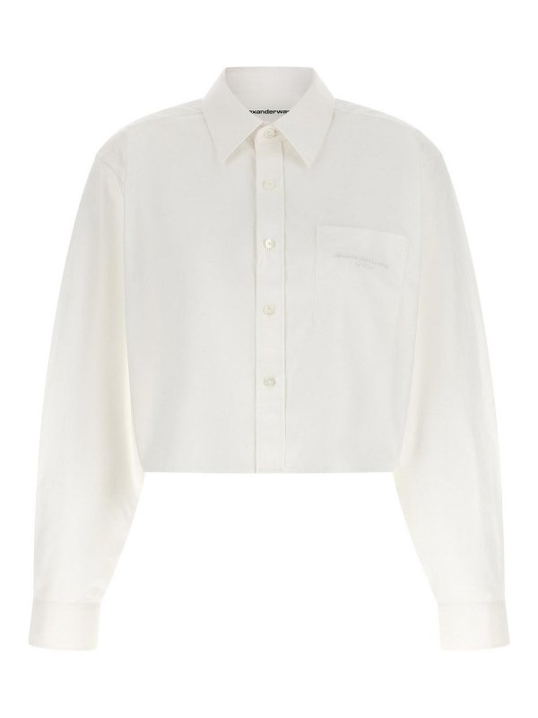 ALEXANDER WANG: Camisas - Camisa - Blanco