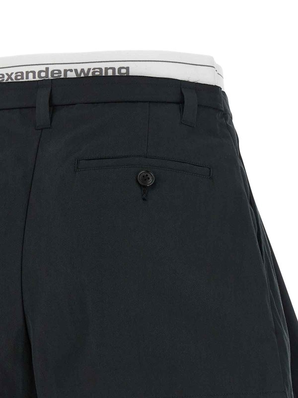 ショートパンツ - 黒 shop online: ALEXANDER WANG