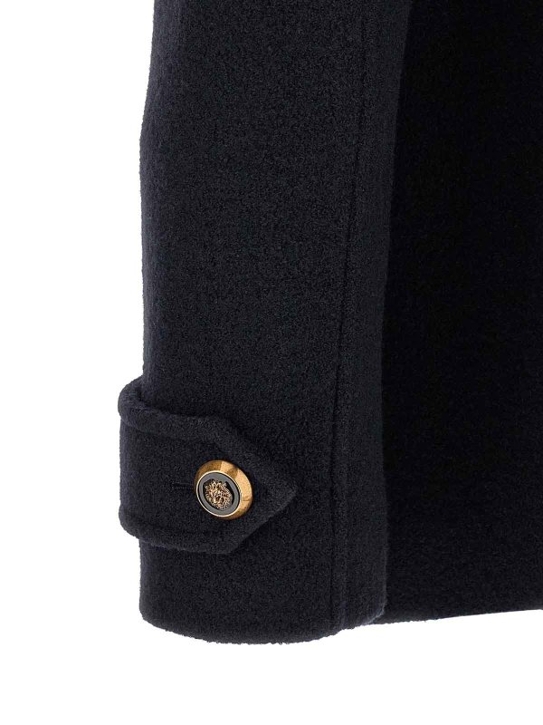 Kurzer Mantel - Blau shop online: Balmain