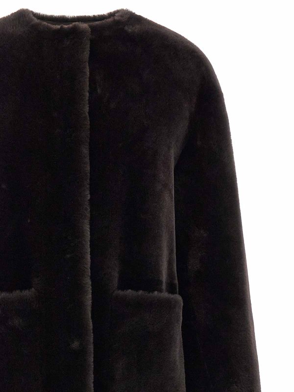 The Best Shops Blancha: Pelz und Shearling - Pelz - Braun