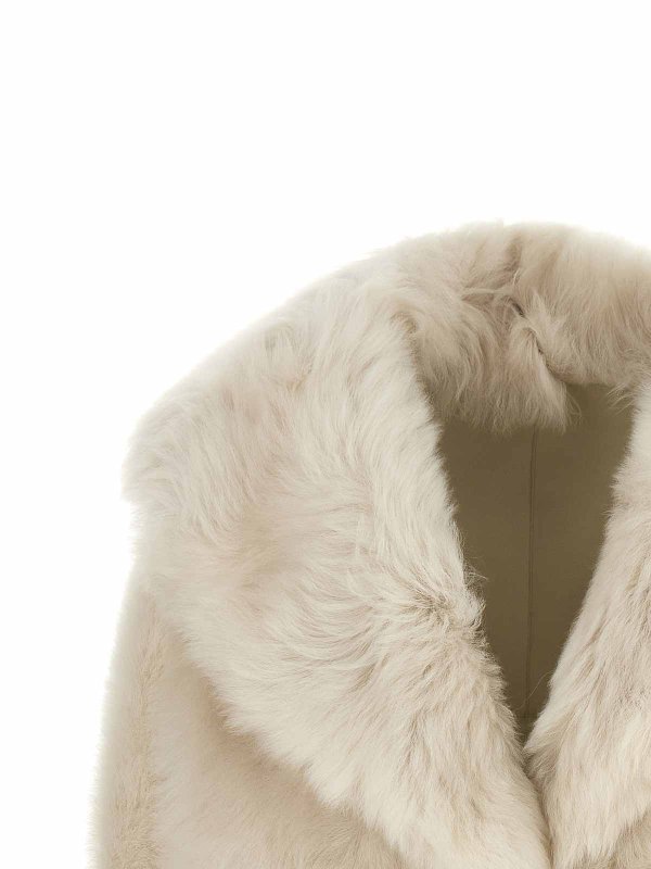 The Best Shops Blancha: Pelz und Shearling - Pelz - Weiß