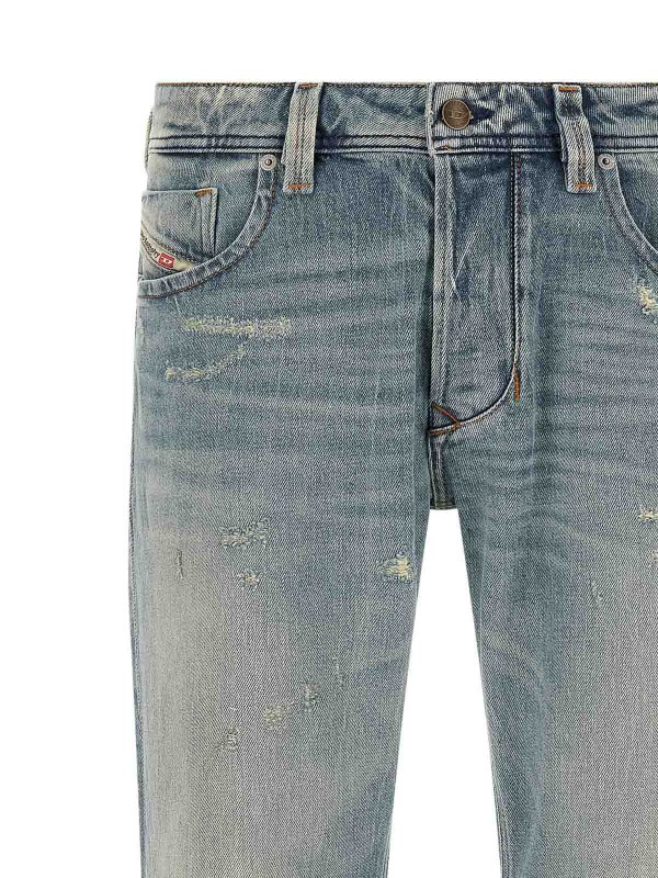 The Best Shops DIESEL: ストレートジーンズ - ストレートジーンズ - ライトブルー