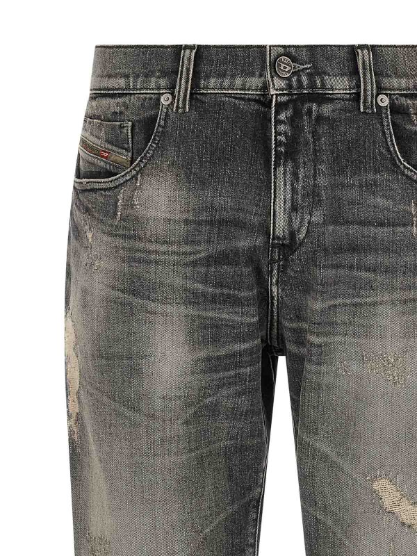 The Best Shops DIESEL: Jeans Rectos - Vaqueros Rectos - Gris