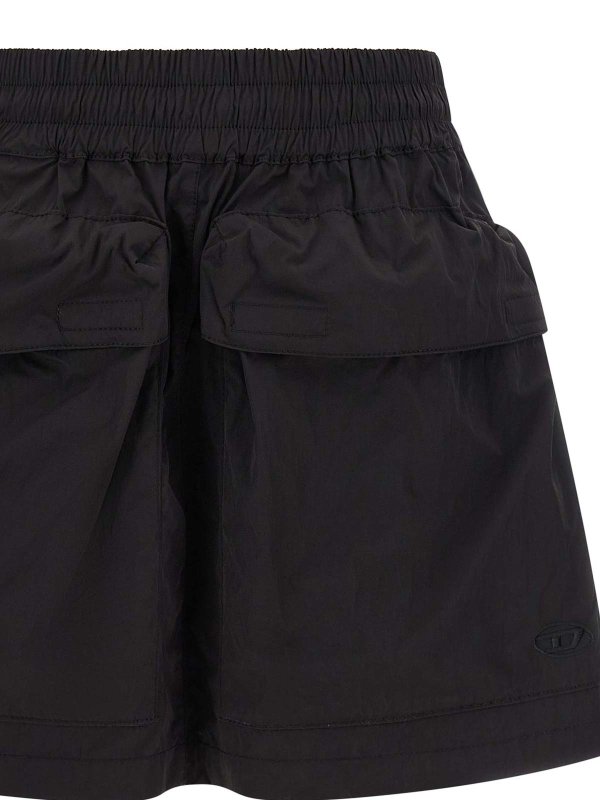 The Best Shops DIESEL: Knielange und Midi Röcke - Midirock - Schwarz