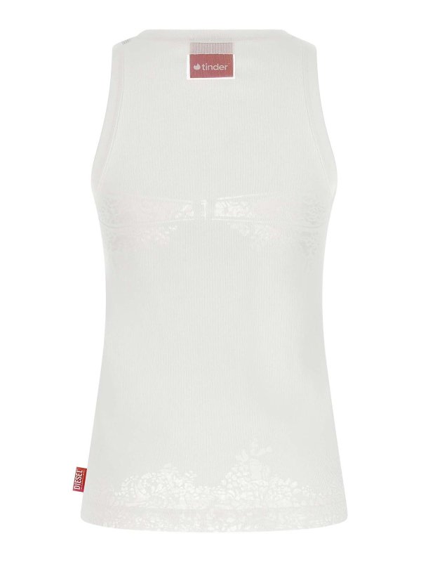 DIESEL: Tops & Débardeurs online - Top - Blanc