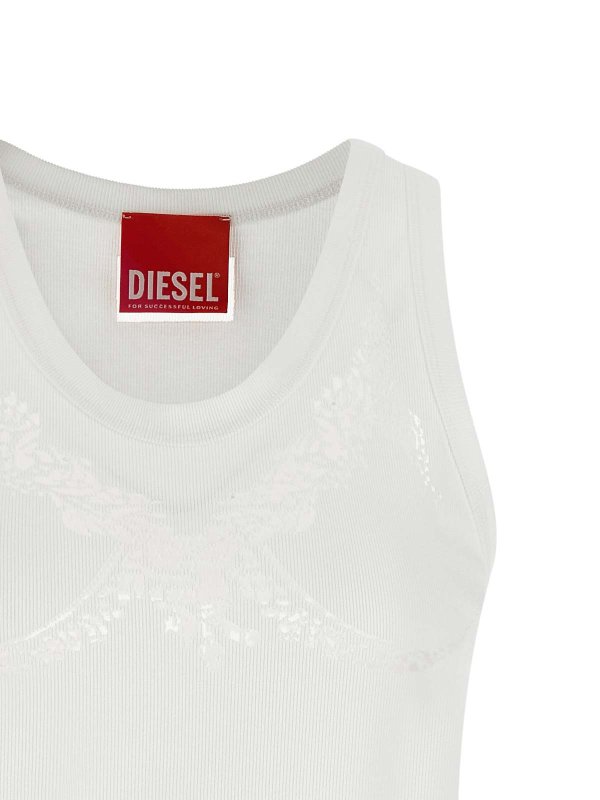The Best Shops DIESEL: Tops & Débardeurs - Top - Blanc