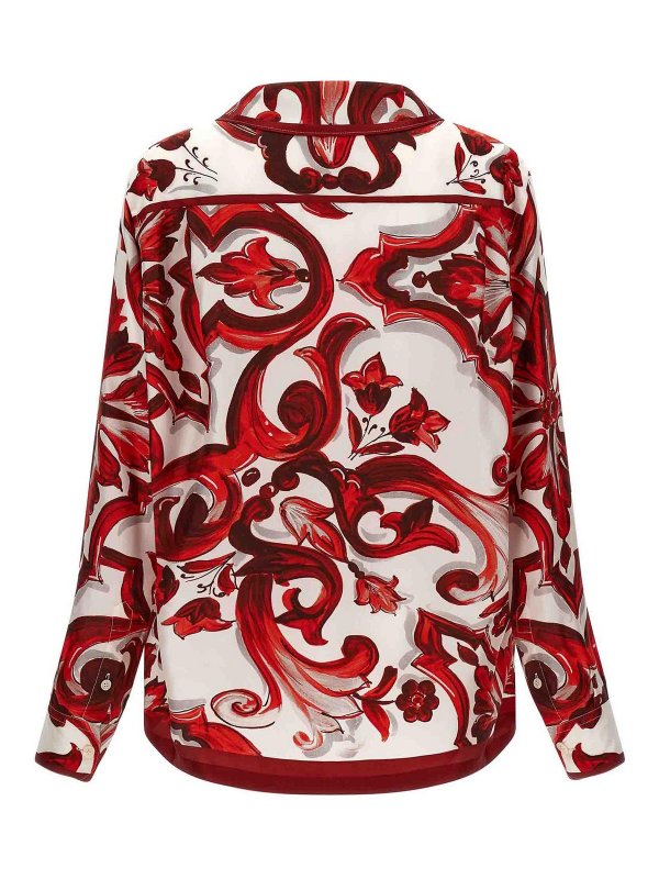 DOLCE & GABBANA: シャツ online - シャツ - 赤