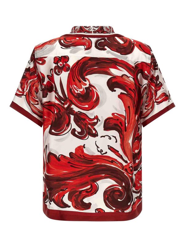DOLCE & GABBANA: シャツ online - シャツ - 赤
