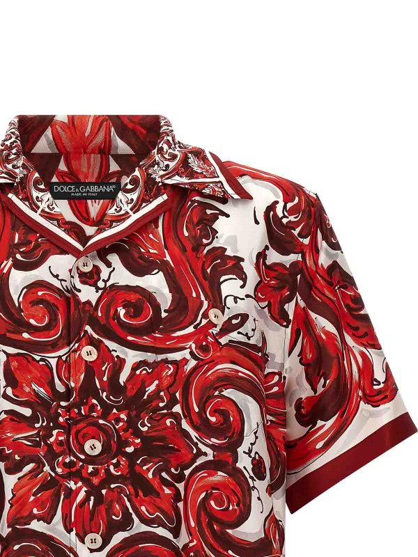 The Best Shops DOLCE & GABBANA: シャツ - シャツ - 赤