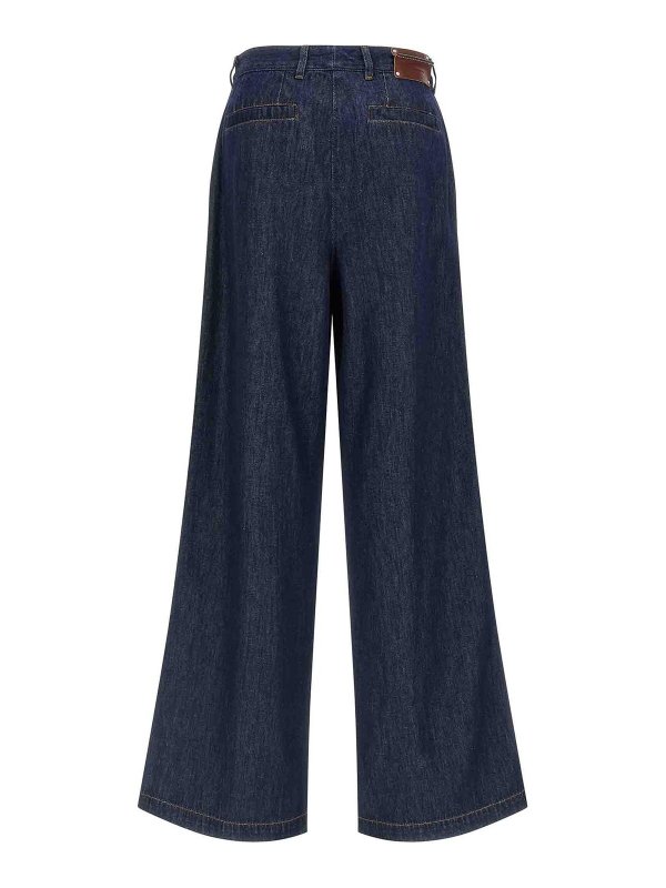 DRIES VAN NOTEN: Jeans Rectos online - Vaqueros Rectos - Azul