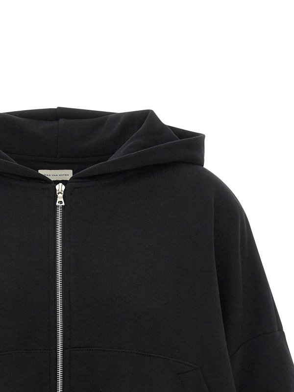 The Best Shops DRIES VAN NOTEN: スウェット＆セーター - スウェットシャツ/セーター - 黒