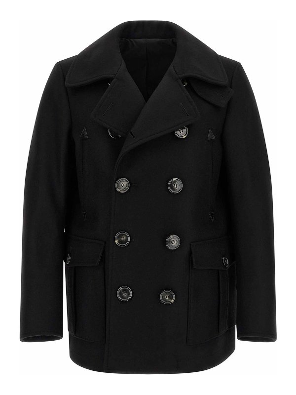 DSQUARED2: cappotti trench - Cappotto doppiopetto