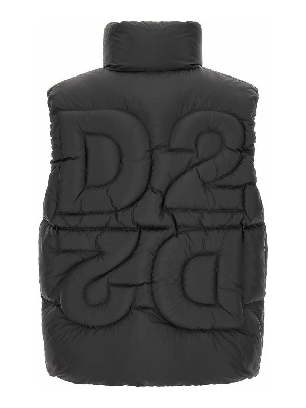 DSQUARED2: padded jackets online - d2 upside down