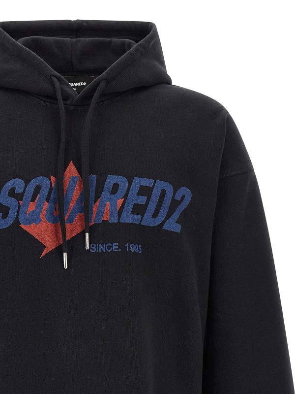 The Best Shops DSQUARED2: Sweatshirts und Pullover - Sweatshirt - Schwarz
