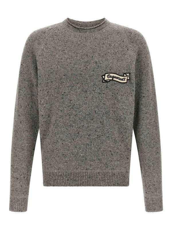 DSQUARED2: maglia collo rotondo - maglione