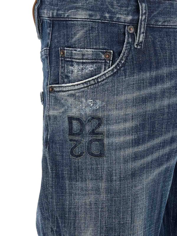 DSQUARED2 buy online ストレートジーンズ - ブルー
