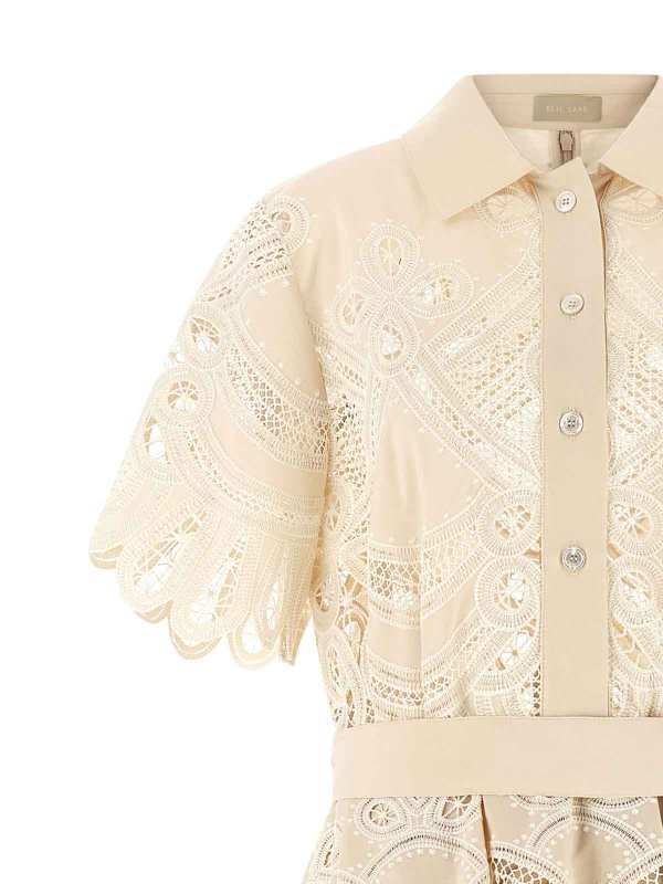 The Best Shops ELIE SAAB: ドレス - フレアジーンズ - 白