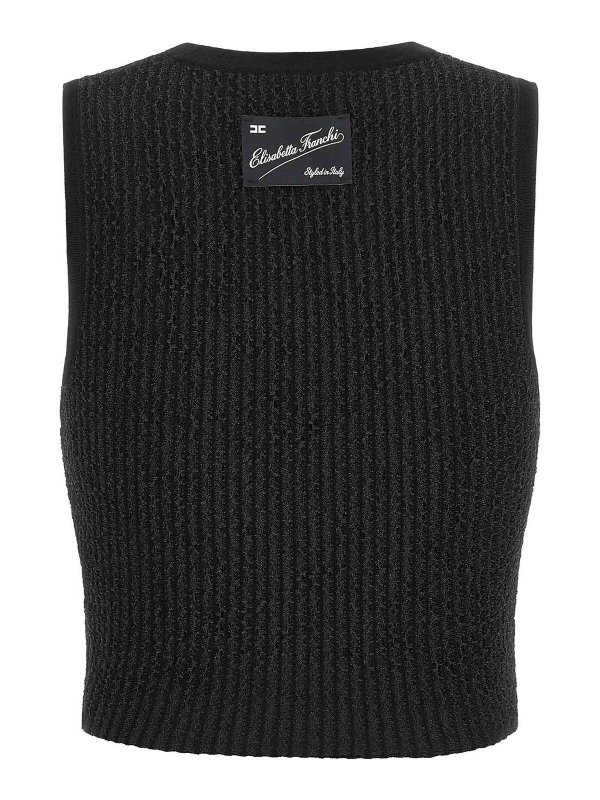ELISABETTA FRANCHI: トップス＆タンクトップ online - トップ/タンクトップ - 黒